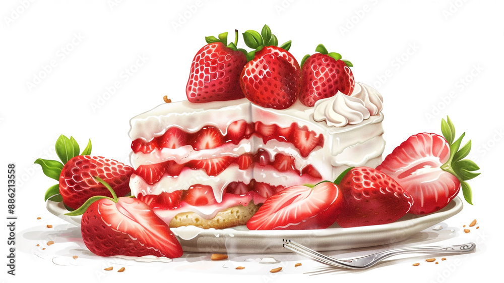 Vanilla sponge cake with fruits on white background. vanilla sponge cake, sponge cake with fruits, fruit cake, vanilla cake, cake with berries, dessert cake, homemade cake, bakery cake, Vanilla sponge cake with fruits on white background. vanilla sponge cake, sponge cake with fruits, fruit cake, vanilla cake, cake with berries, dessert cake, homemade cake, bakery cake,