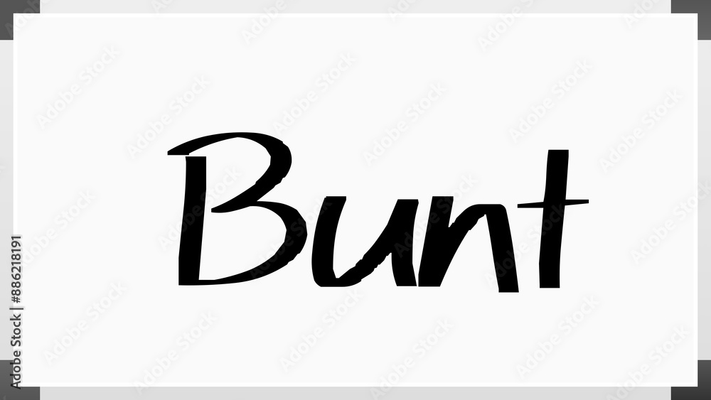 Bunt のホワイトボード風イラスト