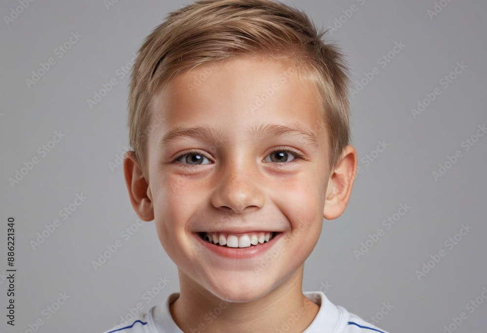 Portrait view of a regular happy smiling Slovakia boy, ultra realistic, candid, social media, avatar image, plain solid background Portrait view of a regular happy smiling Slovakia boy, ultra realistic, candid, social media, avatar image, plain solid background