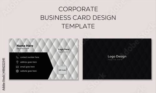 Creative Corporate Double sided Business card design template