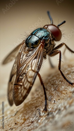 Obraz na płótnie A tsetse fly