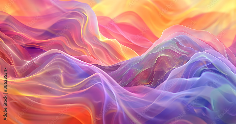 A dynamic and abstract wave design creates an energetic backdrop, perfect for creative projects. Its colorful and fluid patterns are full of motion and energy, ideal for artistic endeavors A dynamic and abstract wave design creates an energetic backdrop, perfect for creative projects. Its colorful and fluid patterns are full of motion and energy, ideal for artistic endeavors