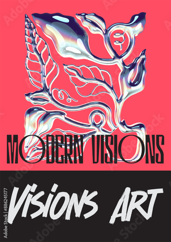 poster design illustration pop retro