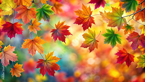 autumn maple background