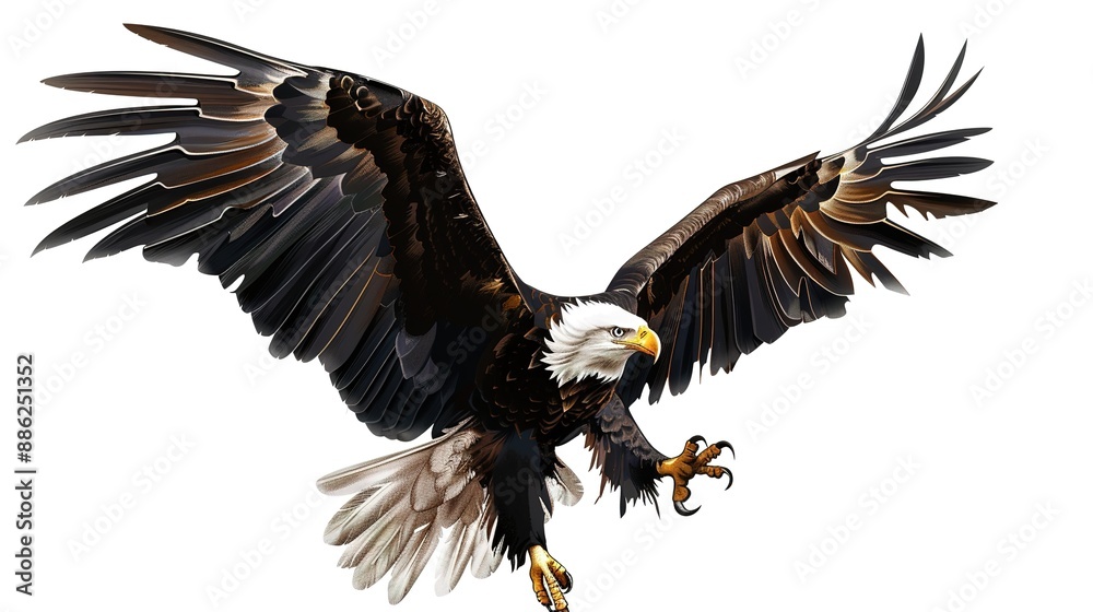 Obraz premium Nobility, Isolated on White Background