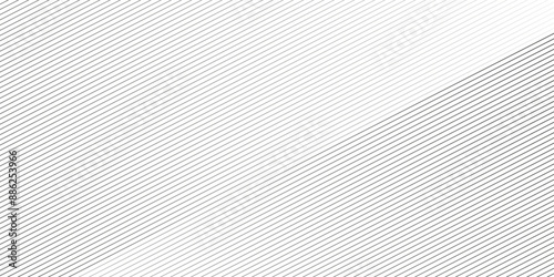 Abstract background wave line elegant white striped diagonal line technology concept web texture. Abstract white background with smooth lines. Dynamic waves vector gradient line.	
