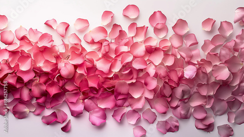 arrangement of pink rose pe...