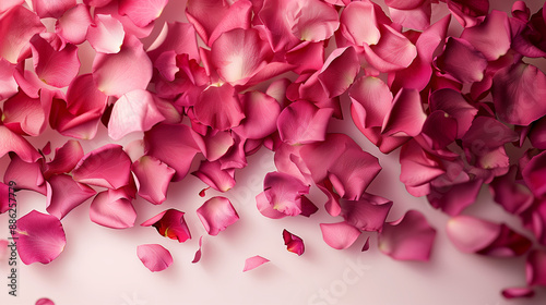 arrangement of pink rose pe...