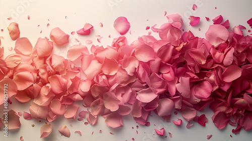 arrangement of pink rose pe...