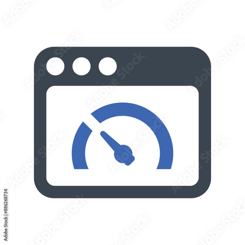 Web Speed test Icon