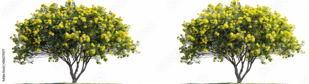 Fototapeta premium Plant illustration isolated on transparent background. High resolution for digital composition.