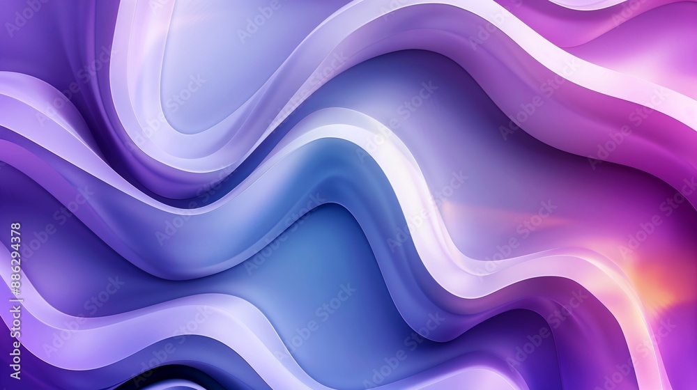 abstract background with a close-up of a purple and blue S-shaped gradient design, featuring smooth curves abstract background with a close-up of a purple and blue S-shaped gradient design, featuring smooth curves