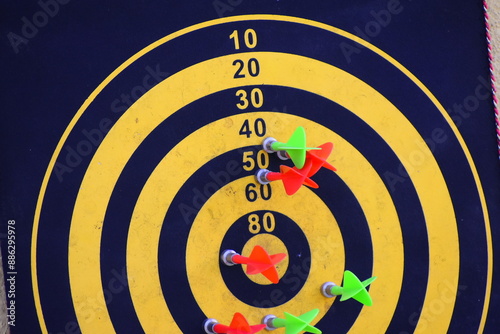 dart on target