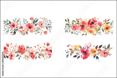 Elegant Blossoms: Stunning Floral Wreath designs