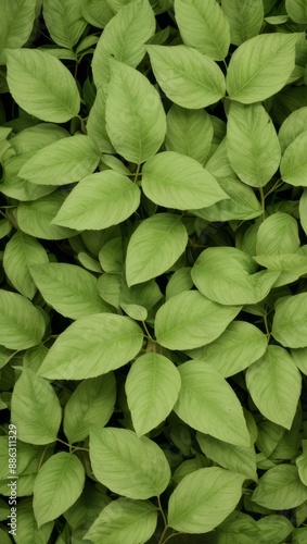 Wallpaper Mural Green Plant Flower Leaves Illustration For Background or Pattern Torontodigital.ca