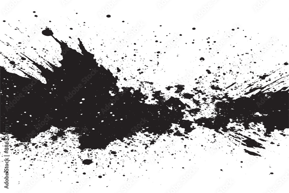 Abstract Dust and Debris Grunge Texture Overlay on White Background - Illustration Abstract Dust and Debris Grunge Texture Overlay on White Background - Illustration