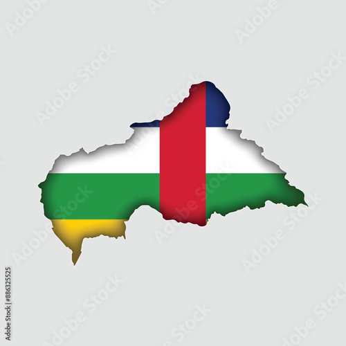 C.A.R Map with flag in body