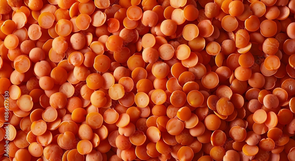 Red Lentils Seamless Texture Background Red Lentils Seamless Texture Background