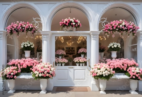 Flower Shop Decoration Generative Ai
