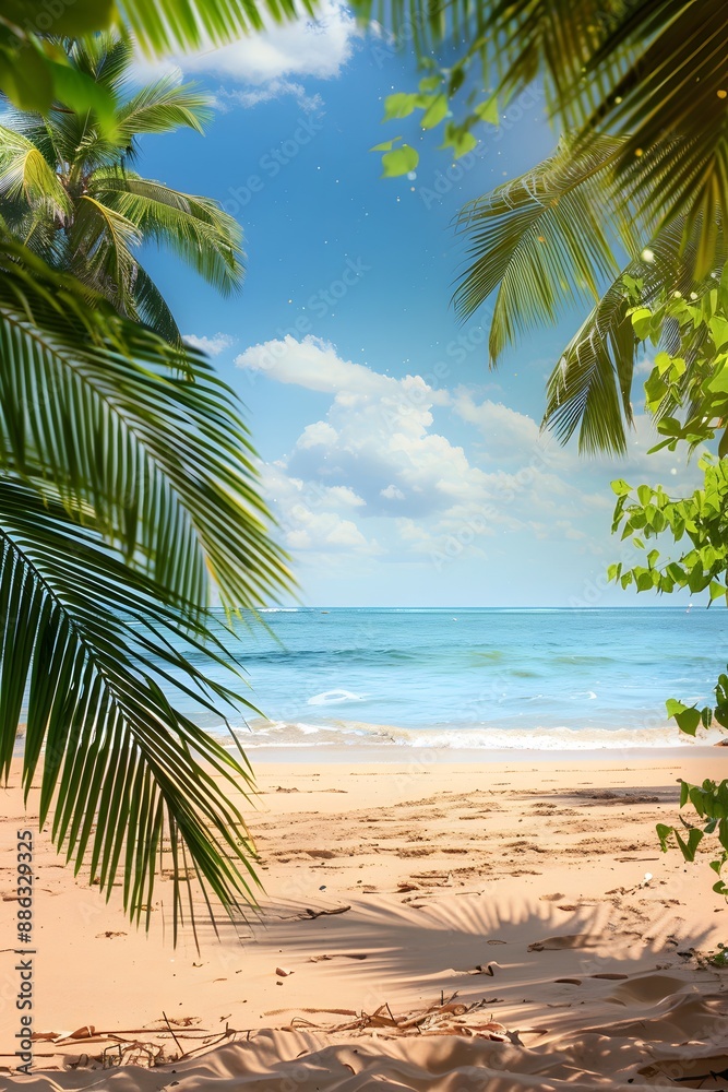 Fototapeta premium beach background