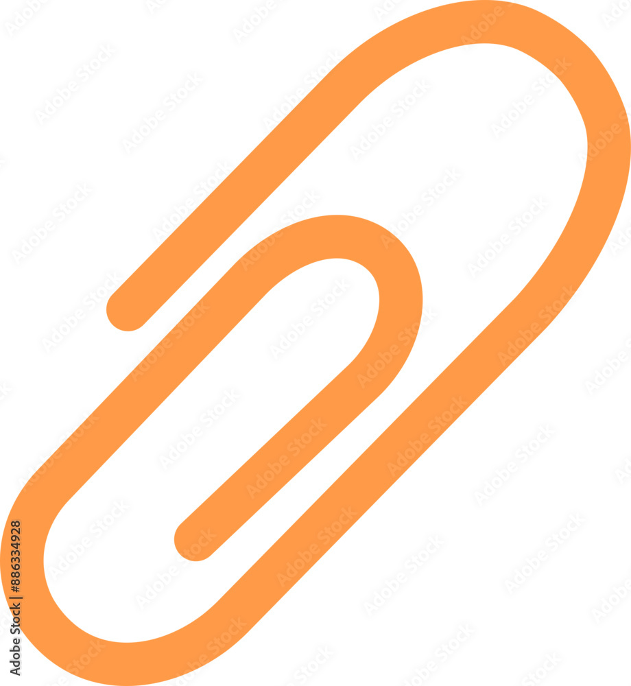 Simple paper clip element Simple paper clip element