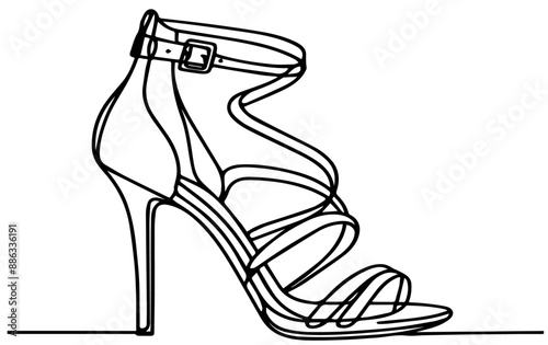 Womens Shoes Fashion Strappy High Heels