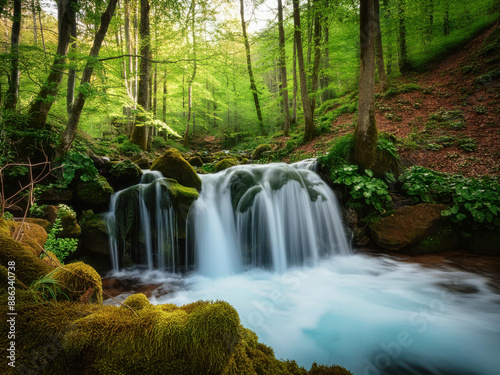 waterfall in the forest