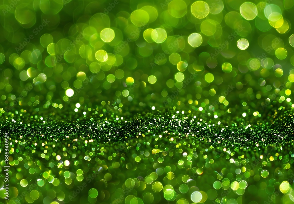 Sparkling Green Glitter Background Texture Sparkling Green Glitter Background Texture