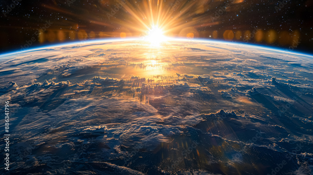 宇宙から撮影した地球 宇宙から撮影した地球