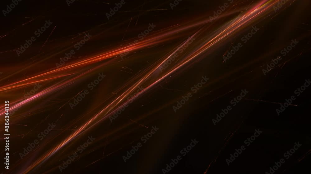 energievolle leuchtende Lichtstrahlen, Design, Hintergrund, Licht, Internet, FTTH, Laserstrahlen, Energie, orange, schwarz
