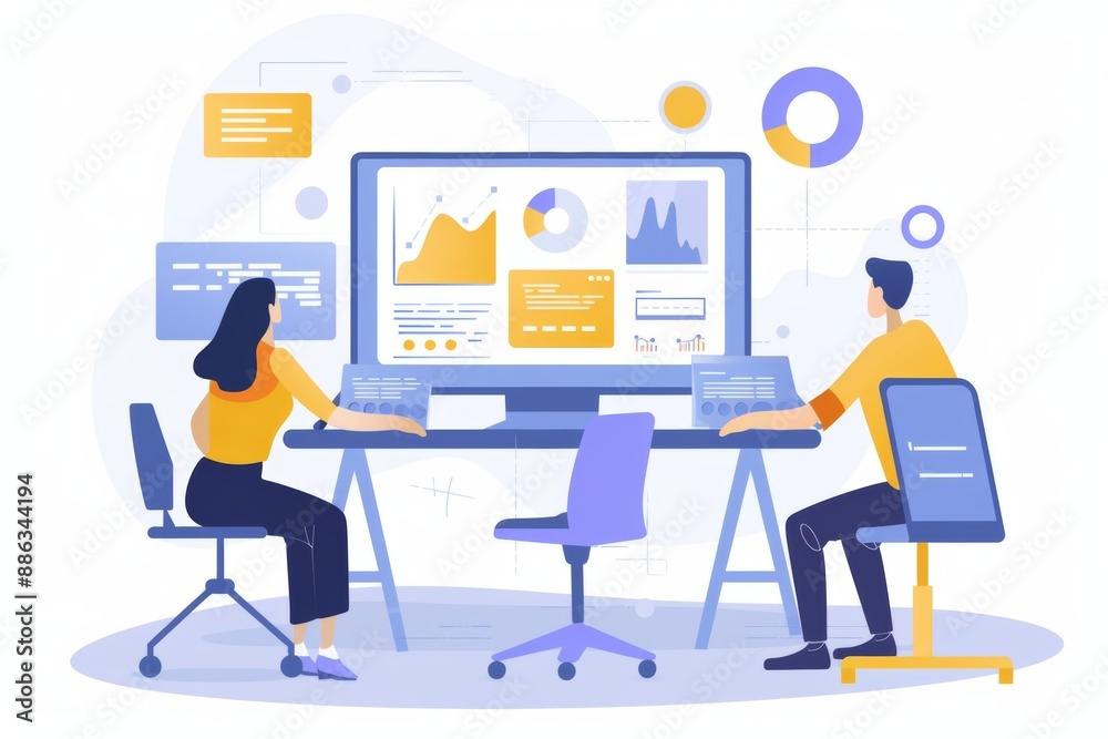 A diverse team of professionals engages in a lively discussion about on-page SEO improvements, showcasing collaboration A diverse team of professionals engages in a lively discussion about on-page SEO improvements, showcasing collaboration
