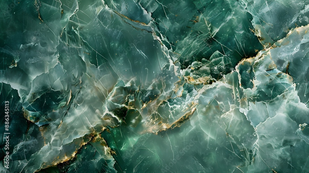 Green Marble Texture Background - Top View Green Marble Texture Background - Top View