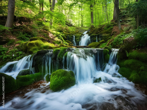 waterfall in the forest