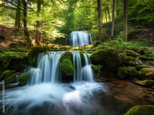 waterfall in the forest
