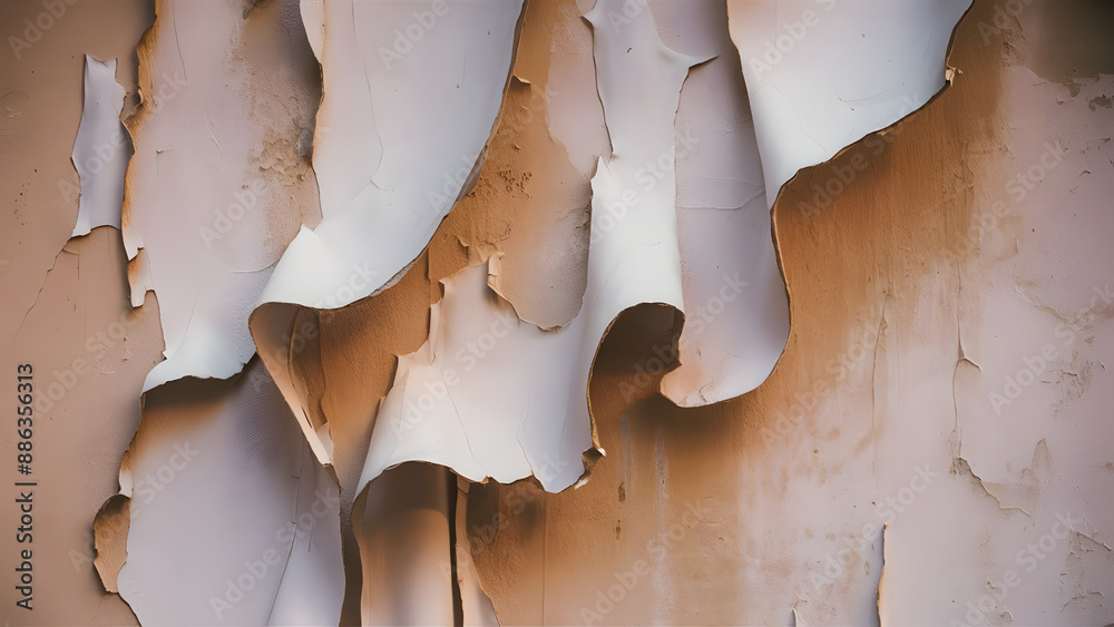 Fototapeta premium Peeling color background image