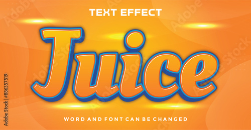 Juice editable text effect