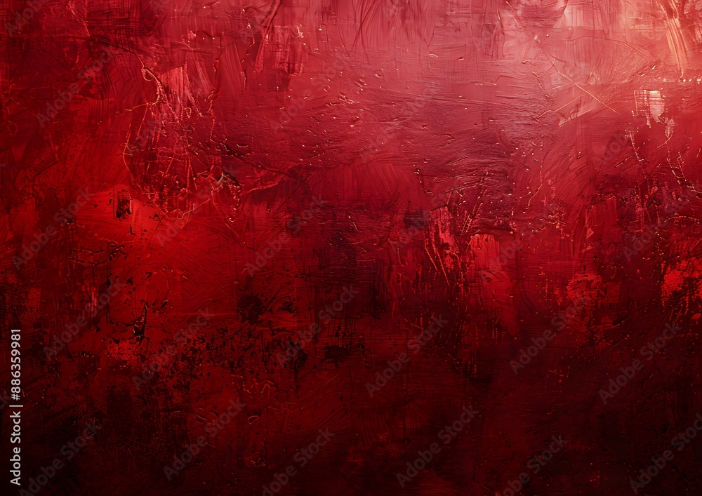 Red Grunge Texture Background for Design