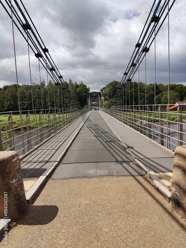Union Chain Bridge, Berwick on Tweed, Northumberland, England