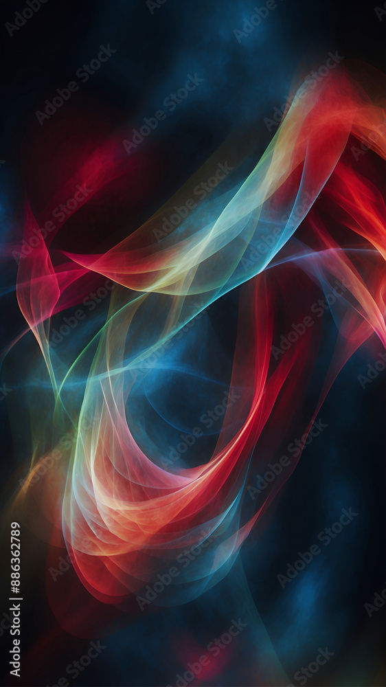 Abstract background with red, blue, and green lights Abstract background with red, blue, and green lights