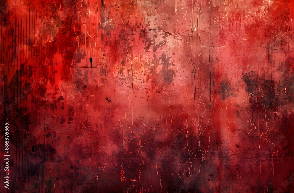 Red Grunge Texture Background Red Grunge Texture Background