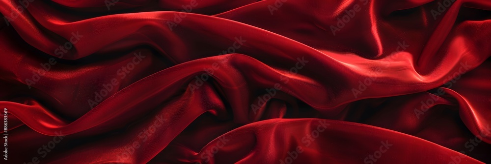 Elegant Red Velvet Fabric Background Texture Elegant Red Velvet Fabric Background Texture