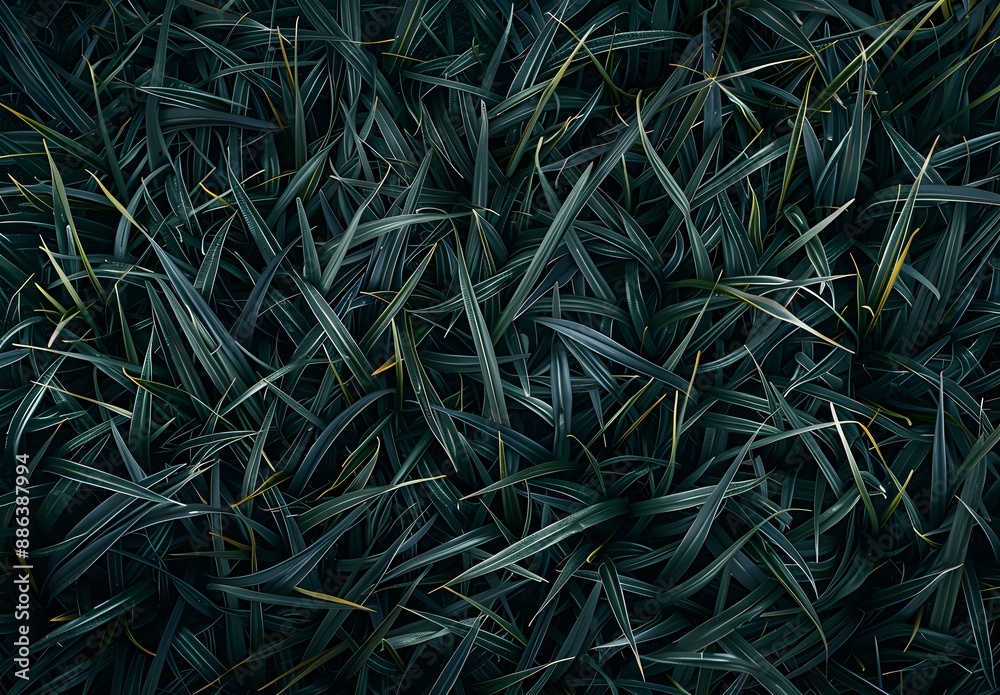 Dark Green Grass Texture Top View Photography Dark Green Grass Texture Top View Photography