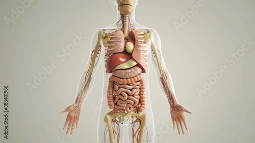 Human Anatomy - Internal Organs. #886401966