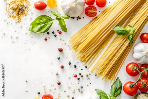 Fresh Ingredients for a Delicious Pasta Dish