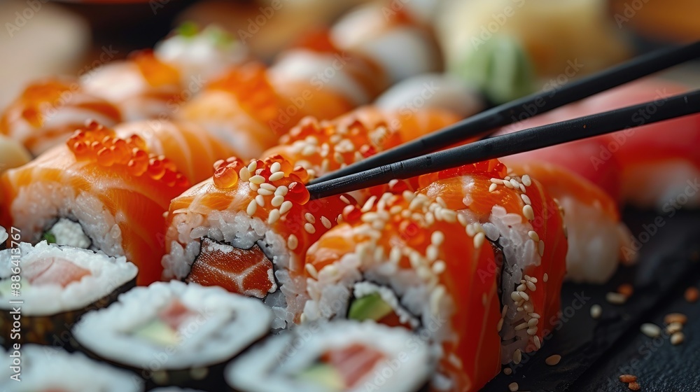 Fresh Sushi Pieces Ready to Eat Fresh Sushi Pieces Ready to Eat