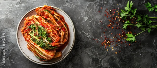 Traditional Korean dish of ...