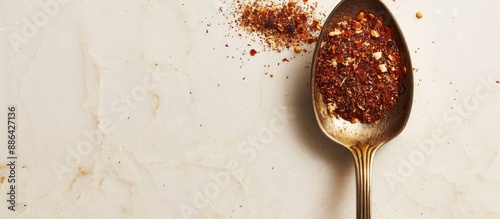 Cooking spice mix displayed...