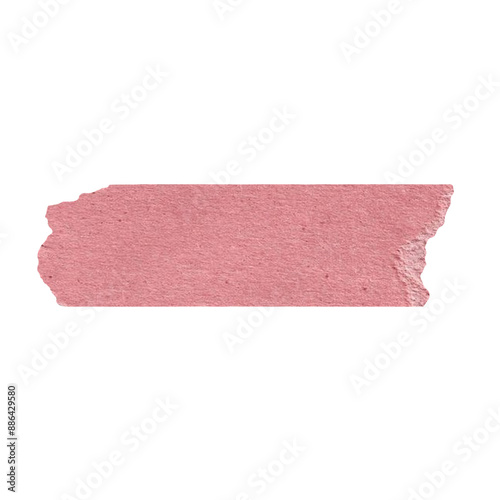 Torn Pink Paper