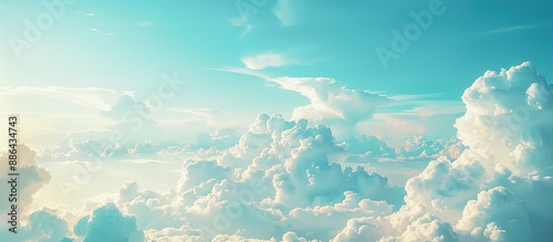 Scenic sky with cumulonimbu...