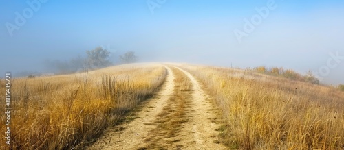 Scenic walking trail within...